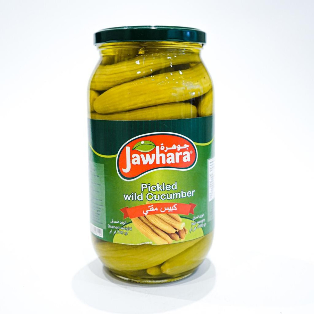 Jawhara Pickled wild cucumber  700g - كبيس مقتي 700غ